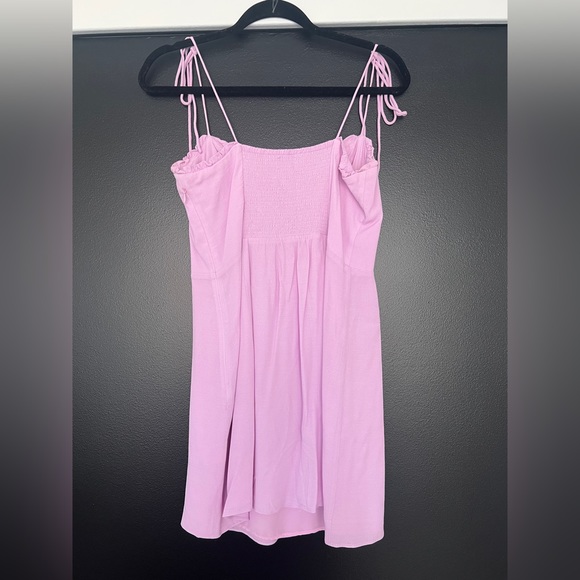 Pink aritzia tie dress - Picture 3 of 4